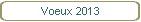 Voeux 2013