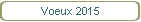 Voeux 2015